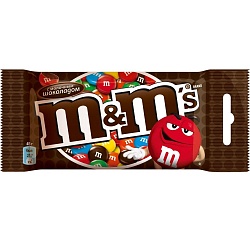 Шоколад M&M's с Молочным Шоколадом 45 г