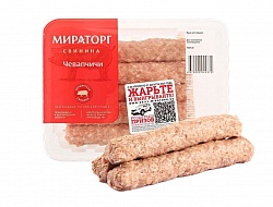 Колбаски из Свинины Чевапчичи МИРАТОРГ (свежемороженая продукция) 300 г