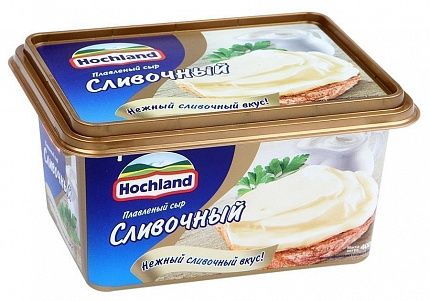 Сыр HOCHLAND Сливочный 400 г купить с доставкой в Москве и Области