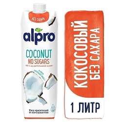 Напиток Соевый ALPRO Кокосовый Без сахара 1л