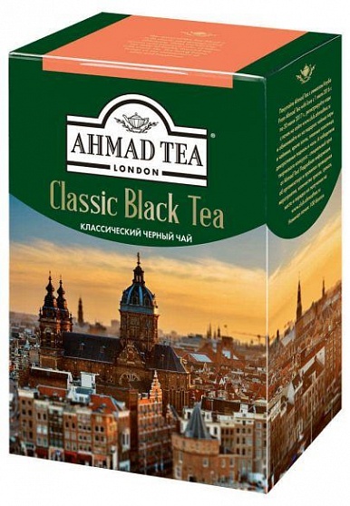 Чай AHMAD TEA Чёрный Листовой 200 г купить с доставкой в Москве и Области