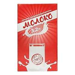 Молоко Красный Пакет ультрапаст. 3,2% 1л*12шт