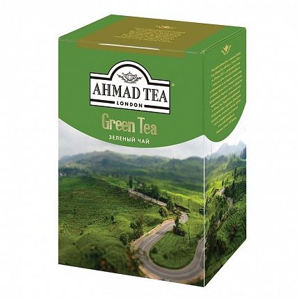 Чай AHMAD TEA Зелёный 200 г купить с доставкой в Москве и Области