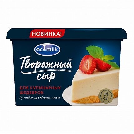 Сыр Творожный ЭКОМИЛК 60% 400 г купить с доставкой в Москве и Области