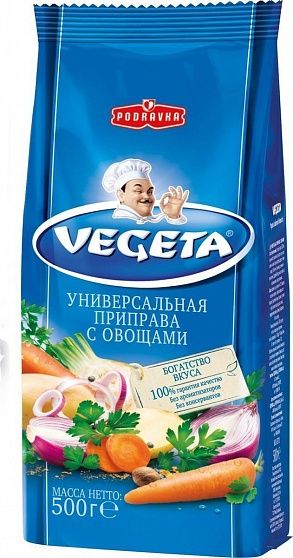 Приправа VEGETA 500 г купить с доставкой в Москве и Области