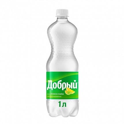Напиток Добрый Лимон-Лайм пл/б 1 л купить с доставкой в Москве и Области