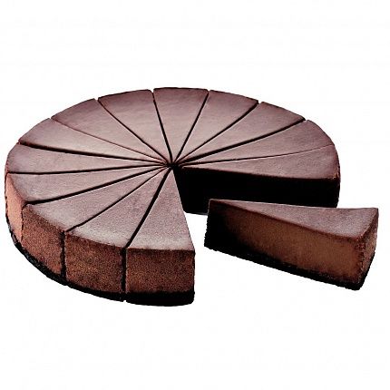 Чизкейк CHEESEBERRY New-York Шоколад Творожное суфле 1,2 кг купить с доставкой в Москве и Области