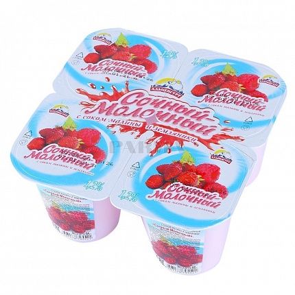 Продук Йогуртный Альпенгурт с соком клубники 1,2% 95 г купить с доставкой в Москве и Области