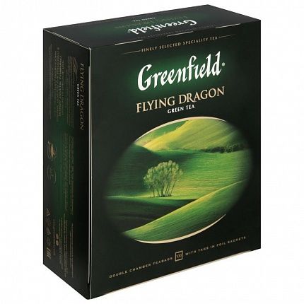Чай GRIENFIELD Flying Dragon 100х2г купить с доставкой в Москве и Области
