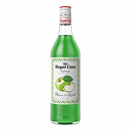 Сироп Зелёное яблоко Royal Cane ст/б 1 л купить с доставкой в Москве и Области