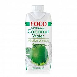 Кокосовая Вода FOCO 0,33л