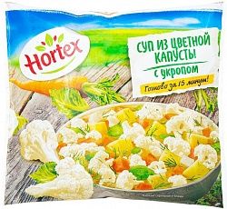Суп из цветной капусты с картофелем и укропом ХОРТЕКС 400 г