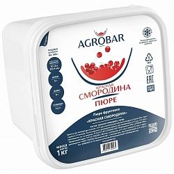 Пюре Смородина Красная АГРОБАР 1 кг