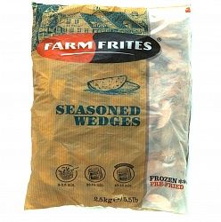 Картофель Дольки FARM FRITES в специях с/м 2,5 кг