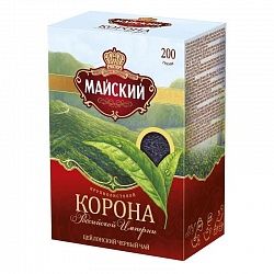 Чай ИМПЕРИЯ Чёрный 200 г