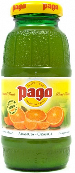 Сок ПАГО Апельсин ст/б 0,2 л купить с доставкой в Москве и Области