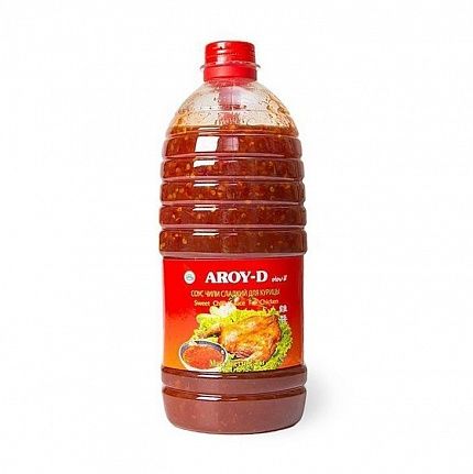 Соус Чили сладкий для курицы AROY-D пл/б 2,4 л купить с доставкой в Москве и Области