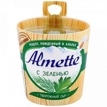 Сыр Творожный Almette с зеленью HOCHLAND 150 г купить с доставкой в Москве и Области