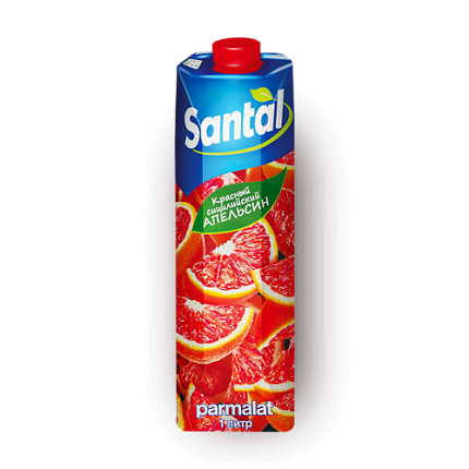 Сок SANTAL Апельсин Красный1 л купить с доставкой в Москве и Области