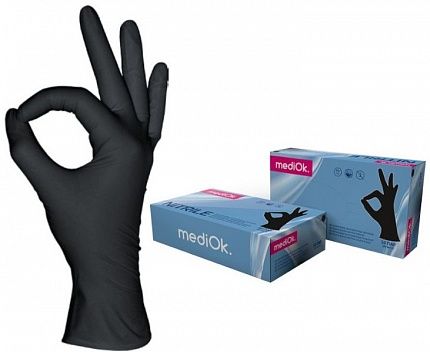 Перчатки Резиновые хозяйственные MediOk L (1пара/шт) купить с доставкой в Москве и Области