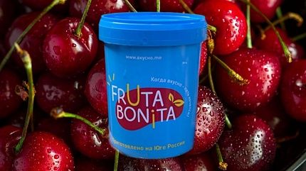 Пюре Вишня Fruta Bonita 930 мл (1000гр) купить с доставкой в Москве и Области