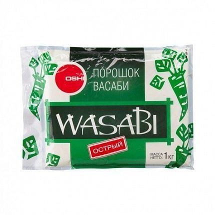 Порошок Васаби OSHI 1 кг купить с доставкой в Москве и Области