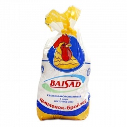 Курица Тушка 1 кг (свежемороженая продукция) БАЙСАД