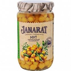 Горох Нут консервированный Janarat 375 гр