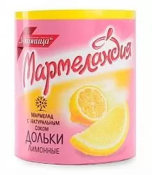 Мармелад УДАРНИЦА Лимонные Дольки 250 г