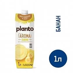 Напиток Соевый PLANTO AROMA Банановый 0.7% 1л 