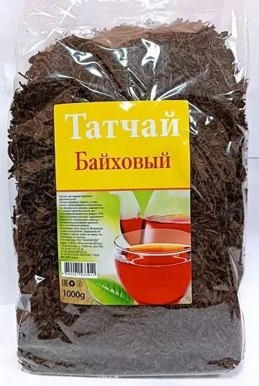 Чай ТАТЧАЙ Черный Байховый Крупный Лист 1 кг м/у купить с доставкой в Москве и Области