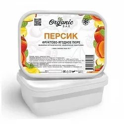 Пюре Персик Organic bar 1 кг