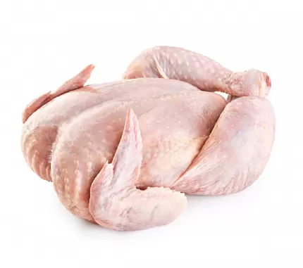 Курица Тушка некалиброванная (от1.3 до 2.2 кг) кг Благояр с/м (свежемороженая продукция) купить с доставкой в Москве и Области