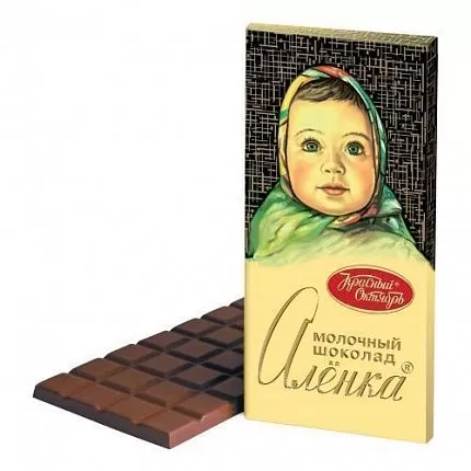 Шоколад АЛЁНКА Молочный 90 г купить с доставкой в Москве и Области