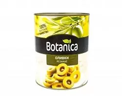 Оливки б/к "Botanica"резаные ж/б 3100 мл