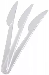 Нож Одноразовый прозрачный (х50шт)