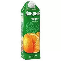 Сок ДОБРЫЙ Апельсин 1л