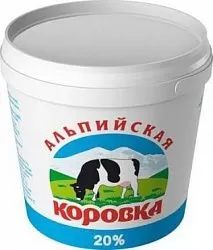 Молокосодержащий Продукт с ЗМЖ 20 % АЛЬПИЙСКАЯ КОРОВКА 5 кг